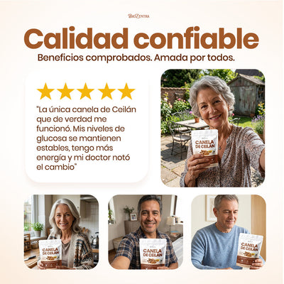 Biozentra - Canela de Ceilán 12:1 con Aceite MCT