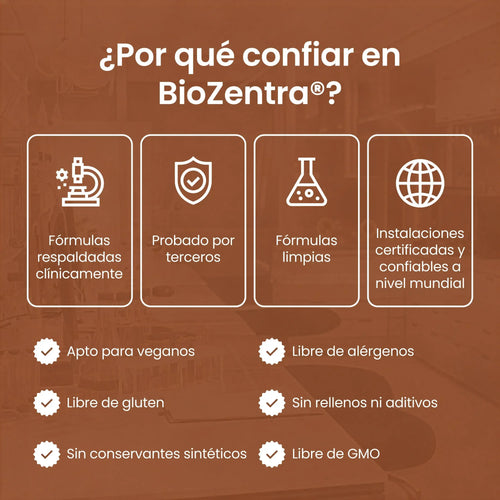 Biozentra - Canela de Ceylon 7200mg con Aceite MCT